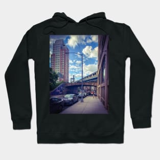 Dumbo Bridge Buildings Brooklyn NYC Hoodie